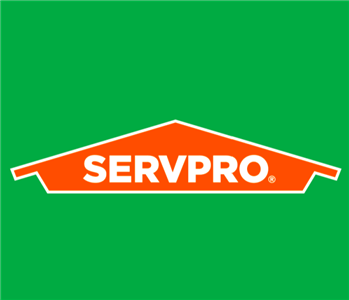 SERVPRO logo with green background